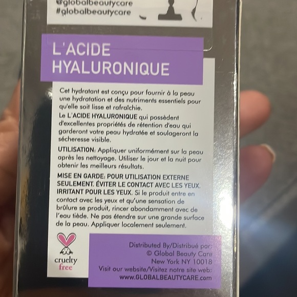 Global Beauty Care Hyaluronic Acid Skin Cream and Gel Mask set - Picture 9 of 11